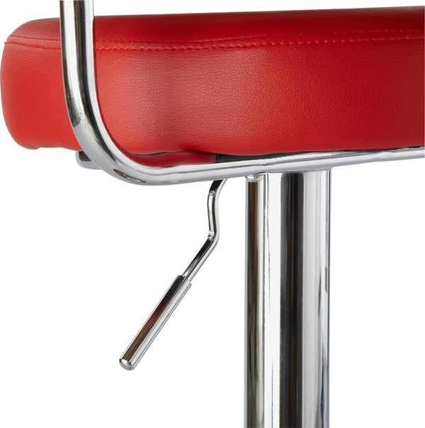Executive Gas Lift Bar Stool - Red 16001522