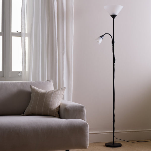 Father and Child Floor Lamp - Black 14584728