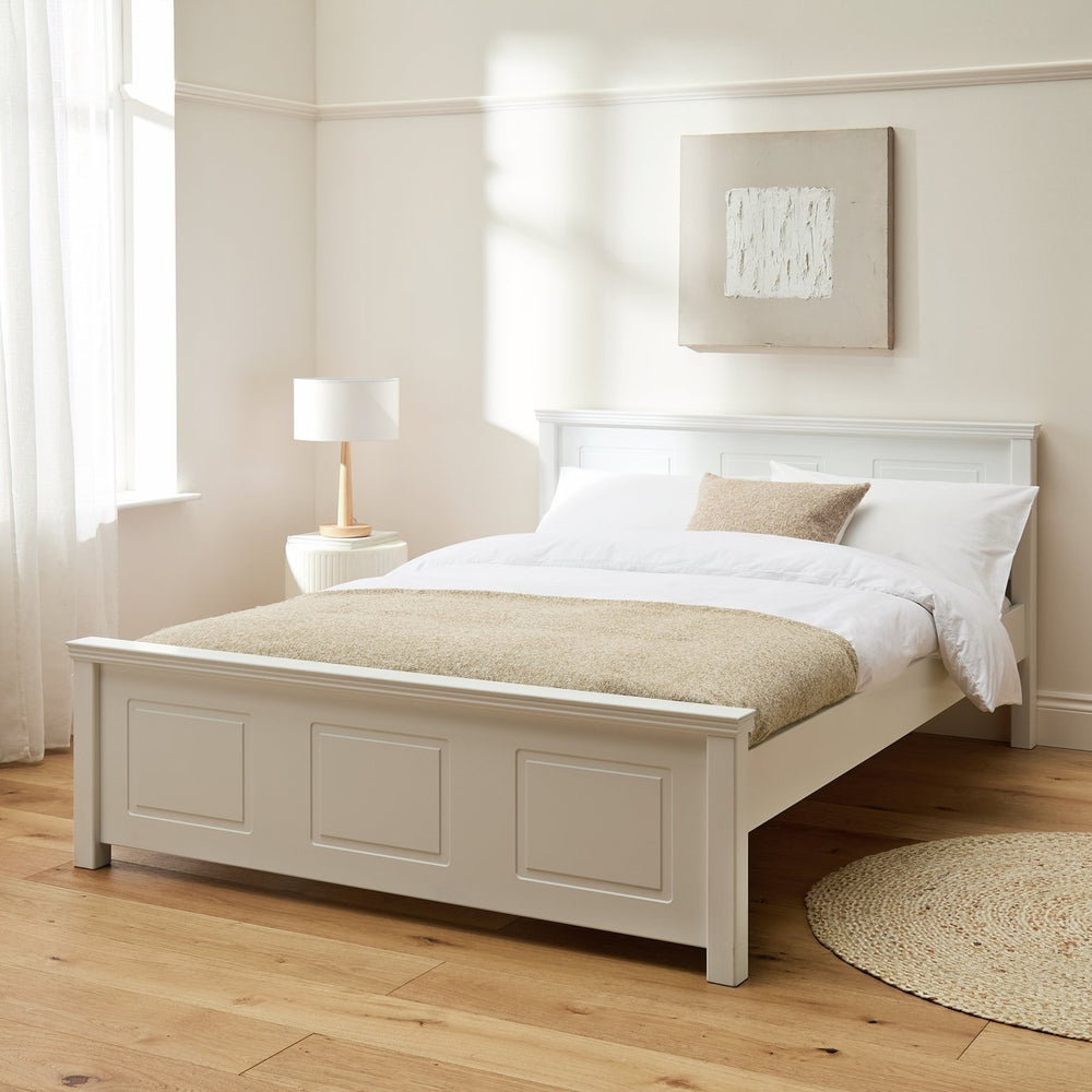 Grayson Double Bed - White 17668438