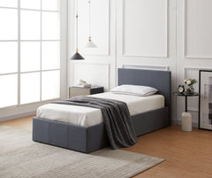 Heathdon Single Ottoman Bed Frame - Grey 19515400