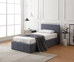 Heathdon Single Ottoman Bed Frame - Grey 19515400