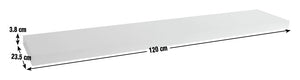 Jak 120cm Floating Shelf - Oak Effect 18753696