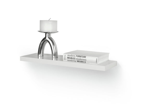 Jak 60cm Floating Shelf - White Gloss 18753380