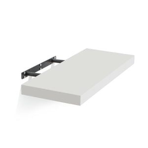 Jak 60cm Floating Shelf - White Gloss 18753380