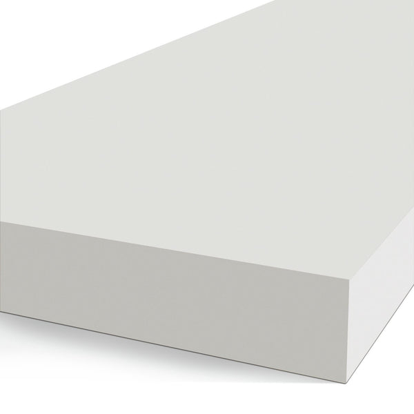 Jak 60cm Floating Shelf - White Gloss 18753380