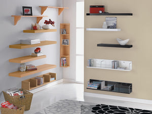 Jak 80cm Floating Shelf - Oak Effect 18752659