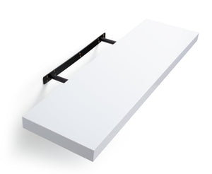 Jak 80cm Floating Shelf - White Gloss 13431906