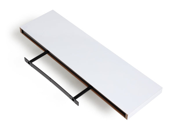 Jak 80cm Floating Shelf - White Gloss 13431906