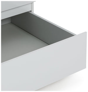 Jenson 2 Door 2 Drawer Mirror Wardrobe - White 17570038