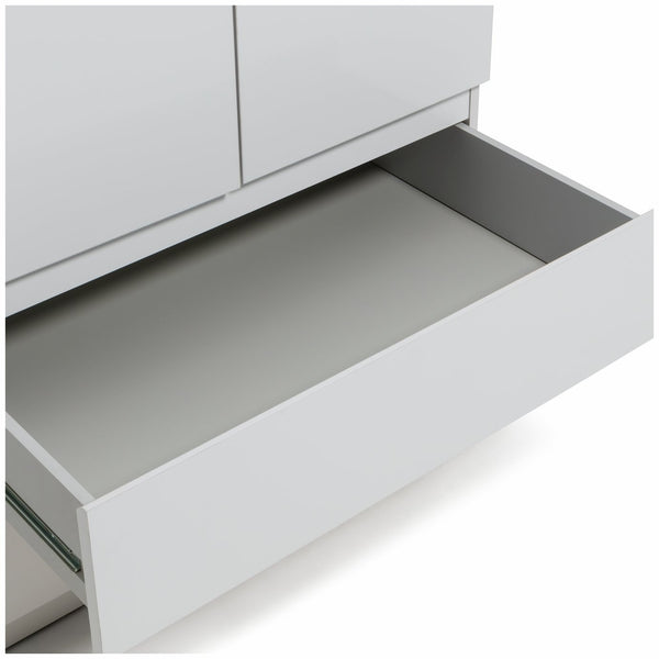 Jenson 2 Door 2 Drawer Wardrobe - Matte White 17570148
