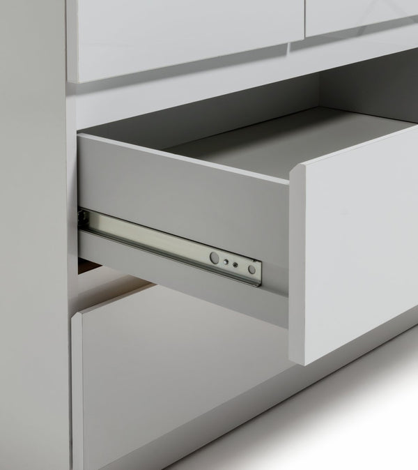 Jenson 2 Door 2 Drawer Wardrobe - Matte White 17570148