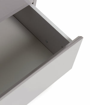 Jenson 3 Drawer Chest - Grey Gloss 17570784