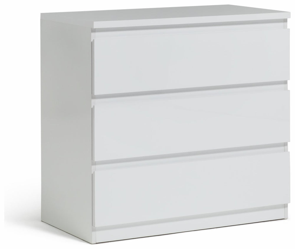 Jenson 3 Drawer Chest - Matte White 17570801