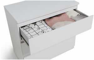 Jenson 3 Drawer Chest - Matte White 17570801