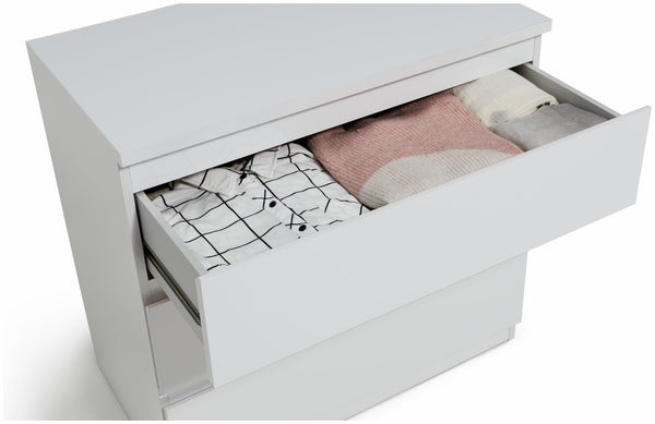 Jenson 3 Drawer Chest - Matte White 17570801