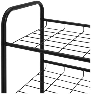 Jorn 6 Shelf Shoe Storage Rack - Black 15816158