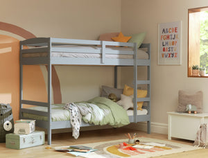 Josie Single Bunk Bed Frame - Grey 18059754