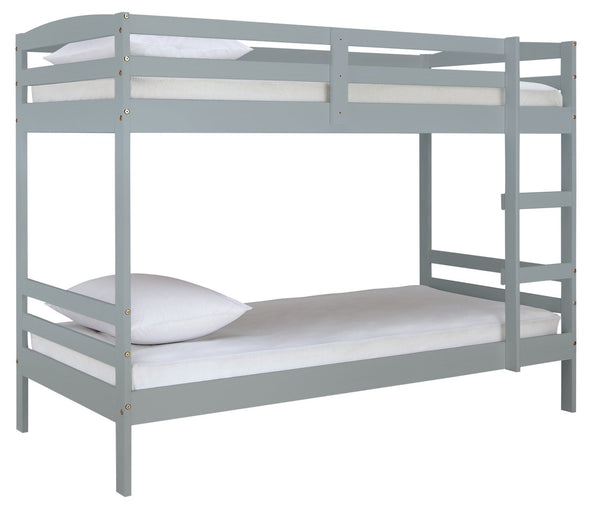 Josie Single Bunk Bed Frame - Grey 18059754