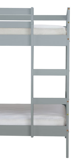 Josie Single Bunk Bed Frame - Grey 18059754