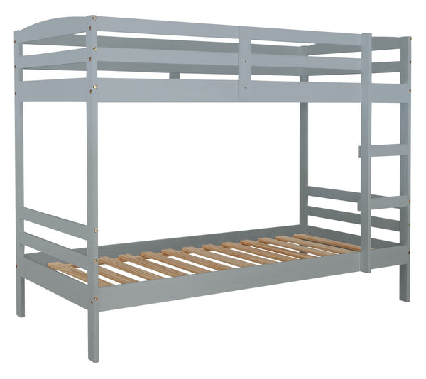 Josie Single Bunk Bed Frame - Grey 18059754