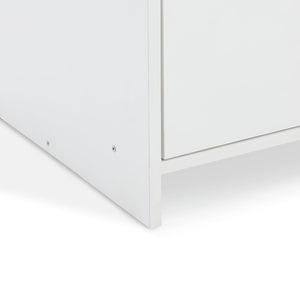 Juno 2 Door Open Shelf Wardrobe - White 18096126