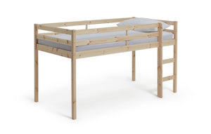Kaycie Mid Sleeper Single Bed Frame - Pine 14115465