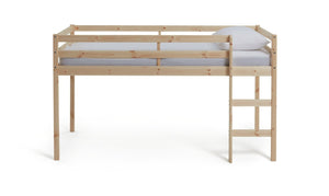 Kaycie Mid Sleeper Single Bed Frame - Pine 14115465