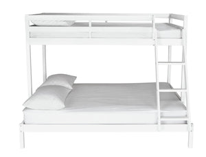 Kaycie Triple Bunk Bed Frame - White 11709939