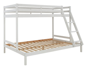 Kaycie Triple Bunk Bed Frame - White 11709939