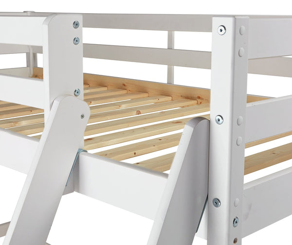 Kaycie Triple Bunk Bed Frame - White 11709939