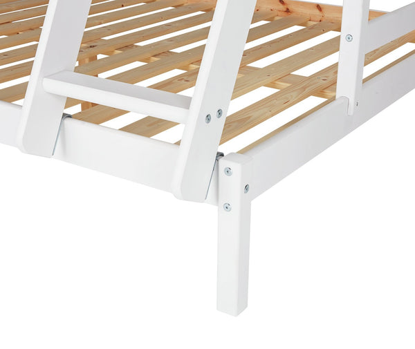 Kaycie Triple Bunk Bed Frame - White 11709939