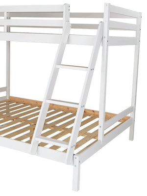 Kaycie Triple Bunk Bed Frame - White 11709939
