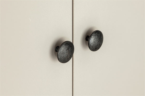 Kensington 2Dr 3Drw Wardrobe - Grey & Oak Effect 14821986