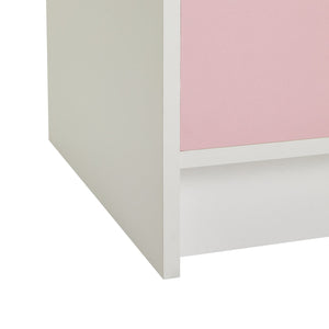 Malibu 2 Door 4 Drawer Wardrobe - Pink 11185089