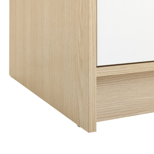 Malibu 2 Door 4 Drawer Wardrobe - White 13419722