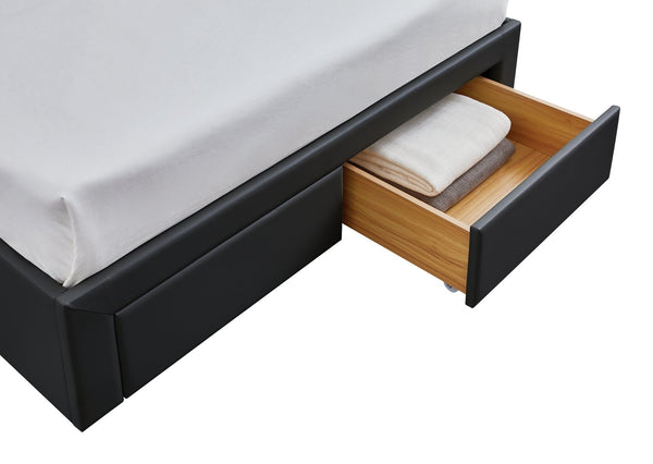 Lavendon 4 Drawer Double Bed Frame - Black 19444296