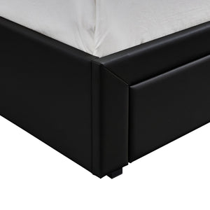 Lavendon 4 Drawer Double Bed Frame - Black 19444296