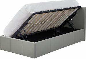Lavendon Single Side Open Ottoman Bed Frame- Grey 19473566