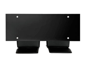 Lido Black Bar Table & 2 Black Chairs 18509510