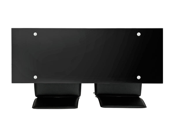 Lido Black Bar Table & 2 Black Chairs 18509510