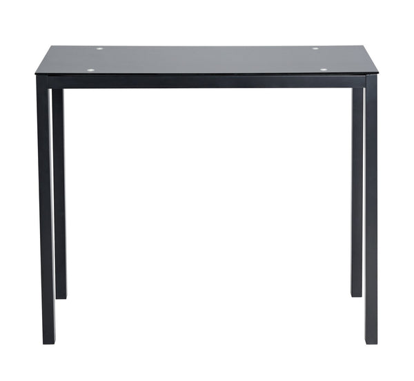 Lido Black Bar Table & 2 Black Chairs 18509510