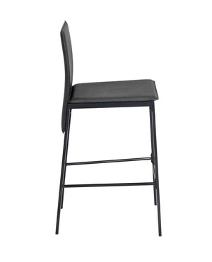 Lido Black Bar Table & 2 Black Chairs 18509510