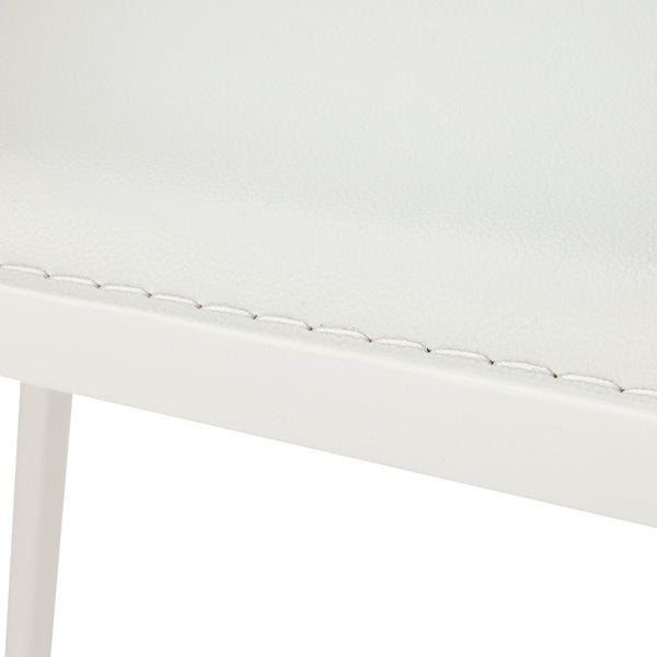 Lido White Dining Table & 4 White Chairs 14876821