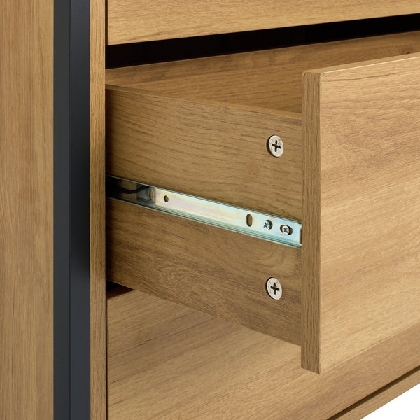 Loft Living 3 Drawer Chest - Oak 17898356