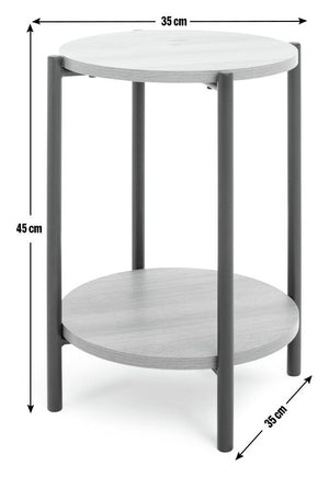 Loft Living Side Table - Natural 12003036