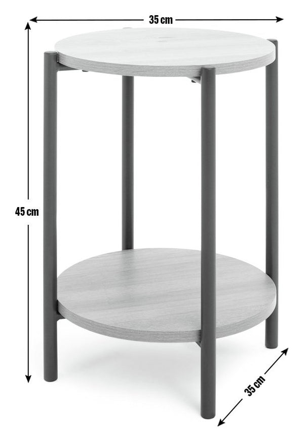 Loft Living Side Table - Natural 12003036