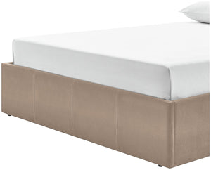 Luca Kingsize End Lift Ottoman Bed - Latte 17332623