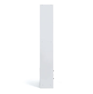 Maine 2 Drawer Bookcase - White 16092555