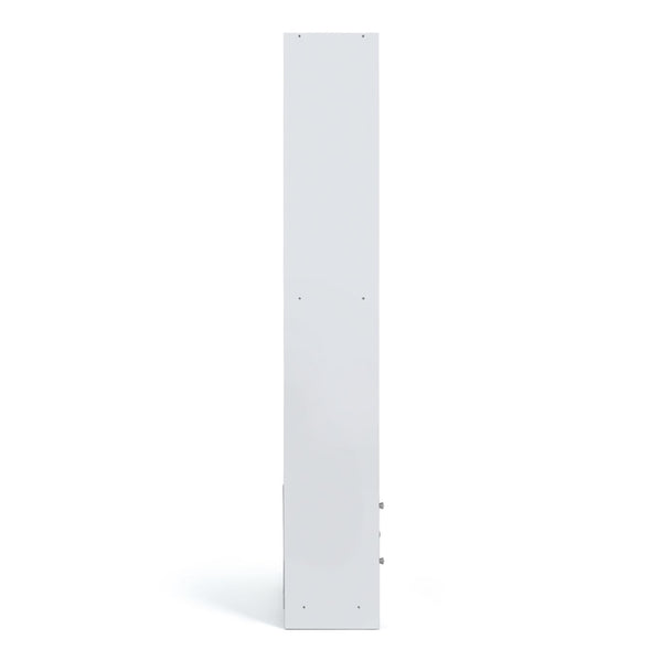 Maine 2 Drawer Bookcase - White 16092555