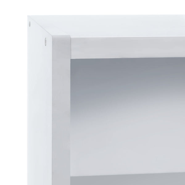 Maine 2 Drawer Bookcase - White 16092555